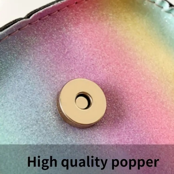 ‼️$7‼️ Cute Sparkling Rainbow “Minnie Mouse” Crossbody Bag for Girls 🌈 - Picture 6 of 13